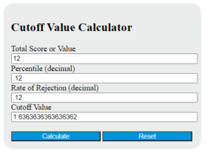 cutoff-calculator