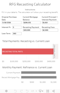 mortgage-recast-calculator